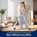 Electric Spin Scrubber with 6 Brush Heads and Adjustable Extension Handle product image