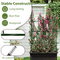 Raised Garden Bed Planter Box with Climbing Trellis product image
