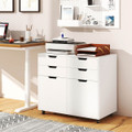 4-Drawer File Cabinet with Adjustable Metal Hinges product image