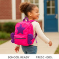 Bright Pink & Purple Star Backpack product image
