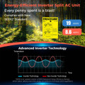9000 BTU Mini Split Air Conditioner and Heater product image