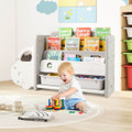 3-Tier Kids' Toy Storage and Bookshelf product image