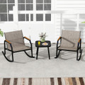 3-Piece Outdoor Rocking Bistro Set  product image