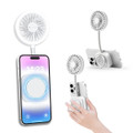 1200mAh Foldable Travel Fan with 3 Modes and LED Light product image