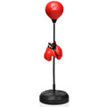 Boxing Punching Bag with Height Adjustable Stand and Boxing Gloves product image