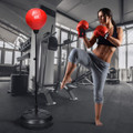 Boxing Punching Bag with Height Adjustable Stand and Boxing Gloves product image