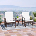 Porch Gliders Set of 2/4 with Reclined High Back and Breathable Mesh Fabric product image