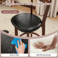 23.5" Bar Stool Set with Curved Backrest (Set of 2 or 4) product image