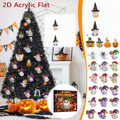 Halloween CountDown Advent Calendar with Ghost Gnome Pumpkin Plush Toys Dolls Pendants Ornaments For Indoor Outdoor Home Party Decoration product image