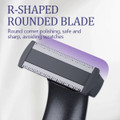 6-in-1 Women Electric Shaver Replaceable Heads for Whole Body Private Epilator Shaving Razor Nose Hair Trimmer Color Purple product image