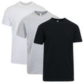 Men's Short Sleeve Crew Neck Cotton Tee (3-Pack) product image
