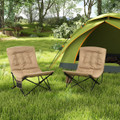 Portable Folding Camping Chair with Carrying Bag (1- or 2-Pack) product image