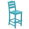 Outdoor Patio Bar Stool with Slatted Design product image