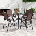 Outdoor Bar Height Stools with Armrests (Set of 2) product image