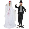 Animatronic Bride or Groom Haunted House Decoration product image