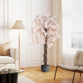 5.5-foot Tall Artificial Cherry Blossom Tree (1- or 2-Pack) product image