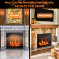 18" Electric Fireplace Insert with 3D Realistic Flame Effects product image