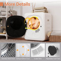 Compact Mini Clothes Dryer with Stainless Steel Tub product image