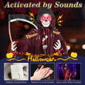 8-foot Animatronic Reaper with Sickle Glowing and LED Eyes product image
