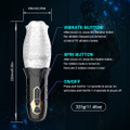 Rechargeable Vibrating Stroker with 10 Vibration and 5 Rotating Modes product image