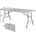 Portable 6-foot Folding Table product image