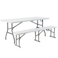 Portable 6-foot Folding Table product image