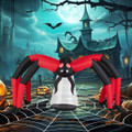 5-Foot Inflatable Spider with Tunnel product image