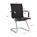 Silver and Black Office Chairs product image