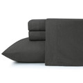 Kathy Ireland 100% Turkish Cotton Solid Flannel Sheet Set  product image