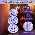 3.4-foot Halloween Stacked Pumpkins with 150 LED product image
