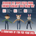 Scoochie Pet Squeaky/Crinkle Dog Chew Toys product image