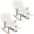 Rocking Chair with 5-Level Adjustable Backrest product image