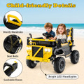 Kids' 24V Ride-On Excavator with Remote Control product image