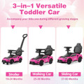 3-in-1 Kids Ride on Maserati Foot to Floor Push Car product image