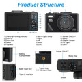 iNova 5K 75MP Digital Camera product image