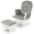 Glider and Ottoman Set with Cushions product image