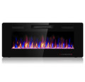 Electric Ultra Thin Wall Mounted Recessed Fireplace product image