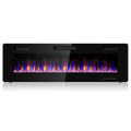 Electric Ultra Thin Wall Mounted Recessed Fireplace product image
