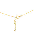 1/10 Carat Diamond Cross Necklace In Yellow Gold product image
