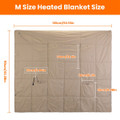 USB Heated Blanket (Requires Power Bank) product image