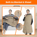 USB Heated Blanket (Requires Power Bank) product image