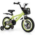 Height-Adjustable Kid's Bike with Remo Training Wheels product image