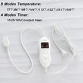 Electric Heated Mattress Pad with 1 or 2 Controllers product image