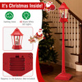 5.3 Ft Musical Christmas Street Lamp with 8 Songs and 60 LED Lights product image