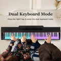 88-Key Hammer Action Weighted Electric Piano with Dual Speakers product image