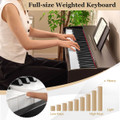 88-Key Hammer Action Weighted Electric Piano with Dual Speakers product image