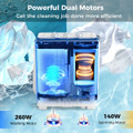 Twin Tub Portable Washing Machine with Drain Pump product image