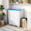 Twin Tub Portable Washing Machine with Drain Pump product image