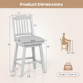 25" Counter Height Bar Stools (Set of 2 or 4) product image