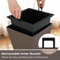 Square Taper Planter with Removable Inner Bucket (Set of 2) product image